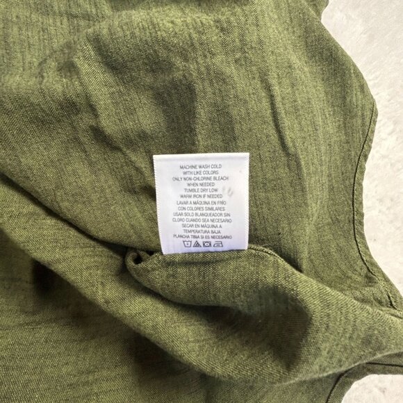 Outdoor Life Mens Green Long Sleeve Button-Up Shirt XL Cotton Lightweight NWOT - Picture 5 of 8